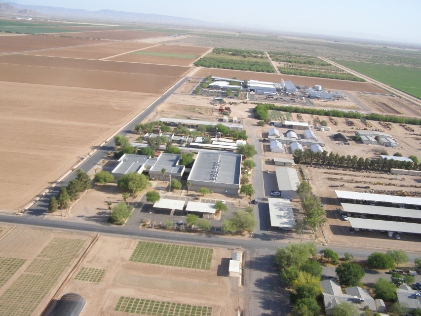 Aerial Image of Administrative Offices and Labs, Maricopa Agricultural Center