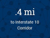 I-10 Corridor .4 miles