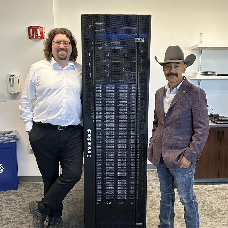 Two IBM employees