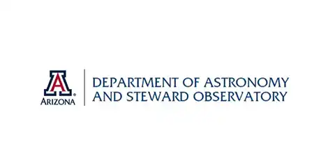 University of Arizona Steward Observatory logo, includes serif lettering and the University of Arizona block A logo This iconic logo is a key symbol of the University of Arizona brand, representing its academic and athletic excellence.