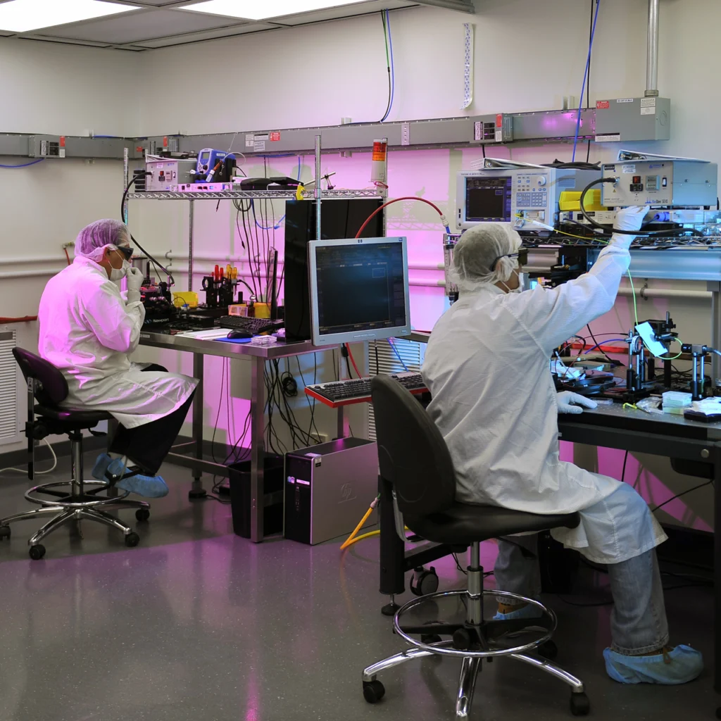 Scientists in the lab