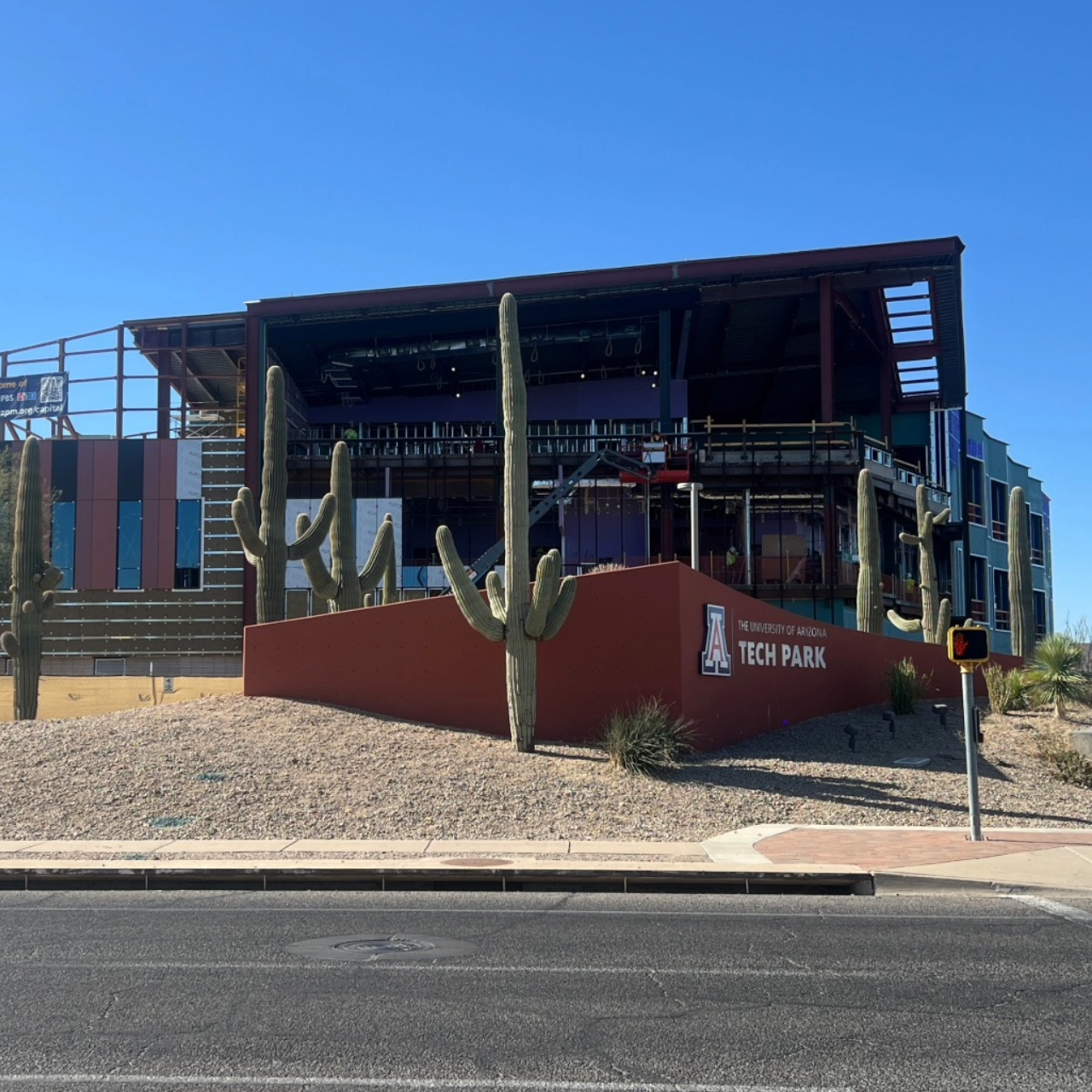 AZPM building from the road