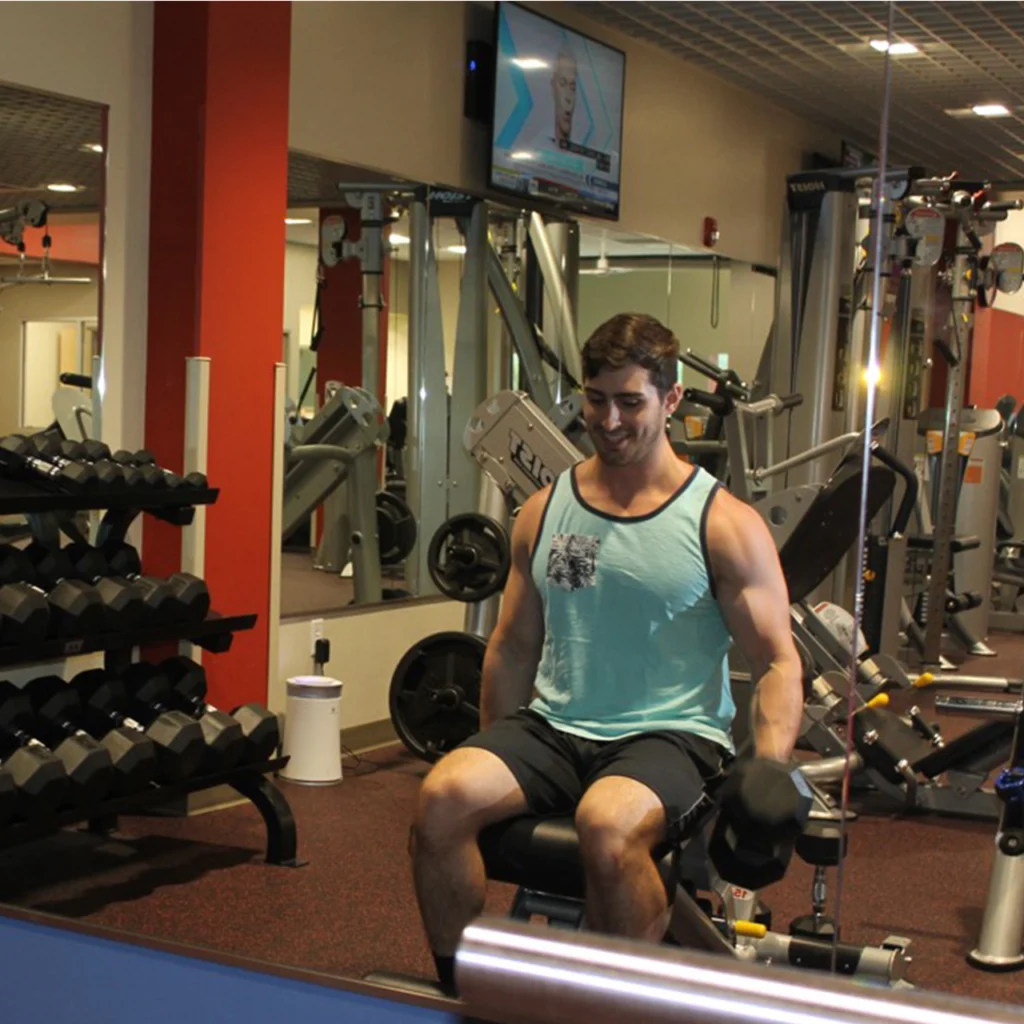 Man working out