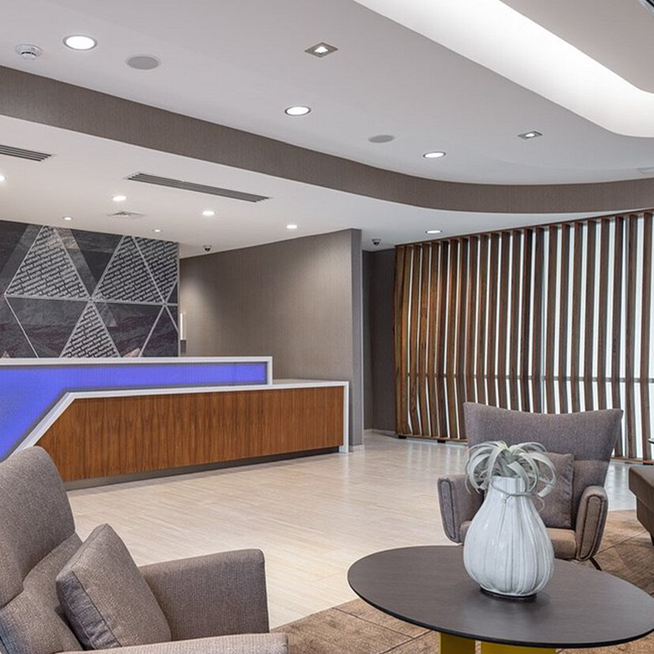 Hotel lobby